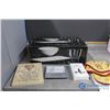Image 1 : 2pc Serving Set w/Box, New Kitchen Towel Set, New Remote Finder & Decor
