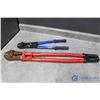 Image 1 : Red & Blue Bolt Cutters