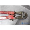 Image 2 : Large Industrial Red Bolt Cutters