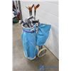 Image 2 : ** Right Handed Wilson Golf Clubs in Bag & Cart