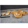 Image 1 : Unmarked Fire King Style Small Bowls, Large Bowls, Cup & Platter
