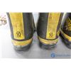 Image 2 : **(2) Pairs of Mens Steel Toe Rubber Boots - Size 10