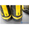 Image 2 : **(2) Pairs of Mens Steel Toe Rubber Boots - Size 9