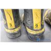 Image 2 : **(2) Pairs of Mens Steel Toe Rubber Boots - Size 9