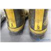 Image 3 : **(2) Pairs of Mens Steel Toe Rubber Boots - Size 9