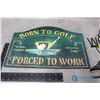 Image 2 : Decor Signs - Fishing & Golf