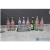 Image 1 : Coca-Cola Plastic Crate w/Glass Coke Bottles