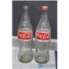Image 2 : Coca-Cola Plastic Crate w/Glass Coke Bottles