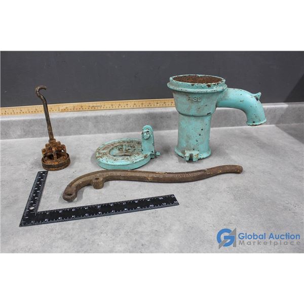 Vintage Cast Iron Water Pump