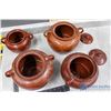 Image 2 : (4) Stoneware Bean Pots