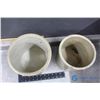 Image 2 : (2) Stoneware Crocks