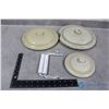 Image 1 : Various Stoneware Lids & Handle Set