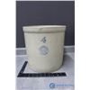 Image 1 : #4 Gallon Medalta Stoneware Crock