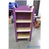 Image 1 : **Wooden Painted Shelf