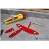 Image 11 : Vintage Puzzles, Cars, Plane & Popsicle Construction Sticks