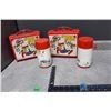 Image 1 : (2) Goofy Plastic Lunch Kit w/Thermos - BID PRICE x2