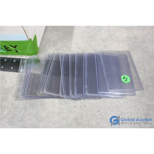 Assorted Hockey Cards & Empty Sleeves