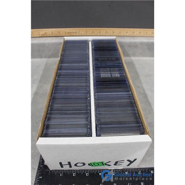 Assorted Hockey Cards & Empty Sleeves