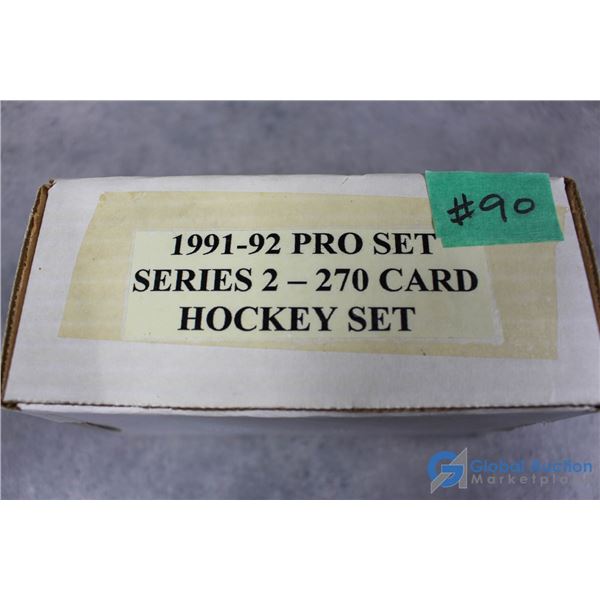 1991-92 Pro Set Hockey, Series 2, 270 Hockey Card Set