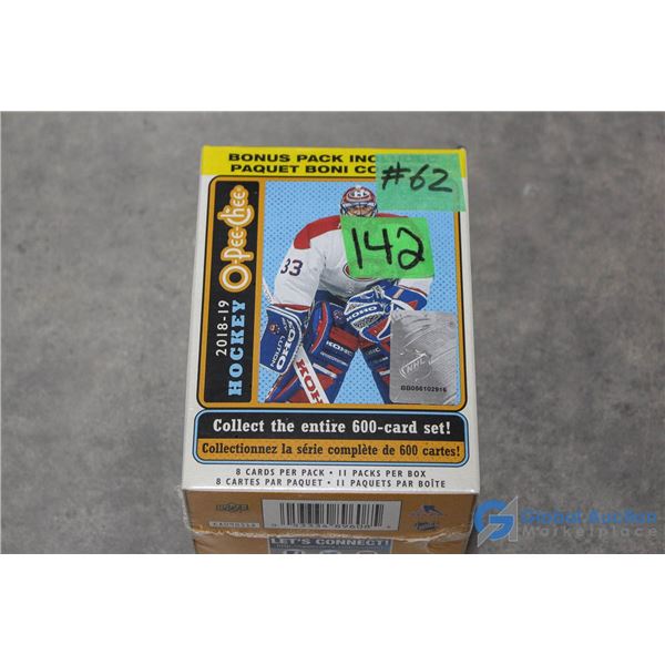Sealed 2018-19 O-Pee-Chee Platinum Hockey Cards- 11 Packs