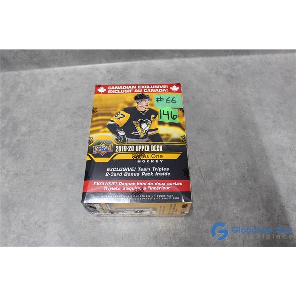 Sealed 2019-20 Upper Deck Series 1 Hockey Cards - 10 Packs - Young Guns Rookie Cards