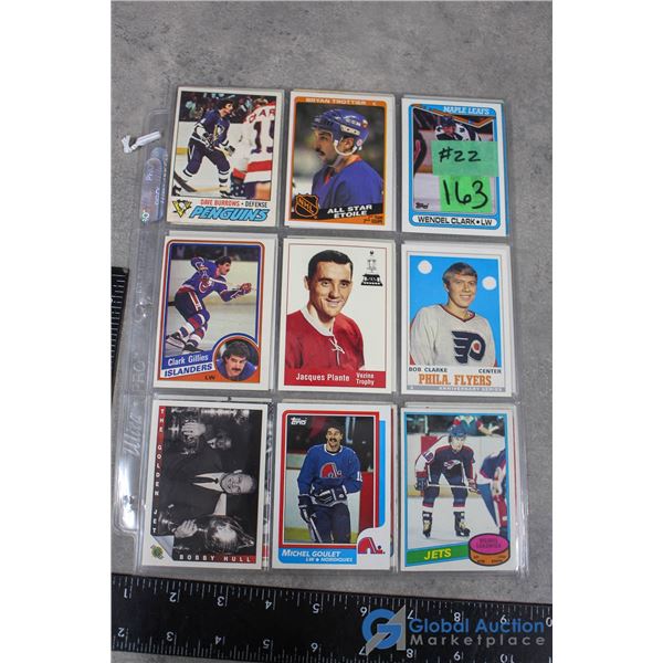Vintage Hockey Cards - 27 Cards - Mostly 1970's & 1980's