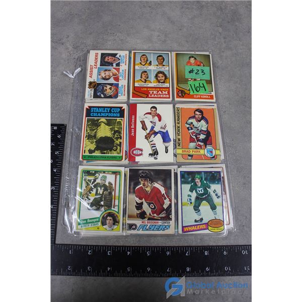 Vintage Hockey Cards - 27 Cards - Mostly 1970's & 1980's