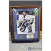 Image 1 : Framed Curtis Joseph Highland Mint Photo & Medallion #1842