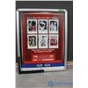 Image 1 : Display Framed Ultimate 6 Legends Canada Post NHL Stamp Collection Poster