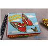 Image 2 : Vintage Flapping Tin Butterfly w/Box