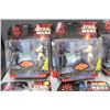 Image 2 : (6) Star Wars Ep. 1 Darth Maul & Obi Wan Toys In Package