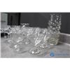 Image 5 : Clear Glasses & (2) Vases