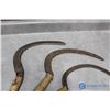 Image 3 : (3) Antique Hand Sickles