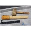 Image 1 : Wooden Mallet & Plunger