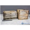 Image 1 : Wooden Dunkirk Tea & Drumheller Bottling Crates