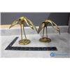 Image 1 : (2) Brass Cranes