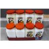 Image 2 : (8) Milk Glass Spice Jars & Metal Rack