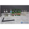 Image 1 : (10) Assorted Glass Bottles - Pepsi, Fanta, Hi-Spot, 7Up & Coca-Cola