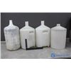 Image 2 : **(4) Plastic Jugs