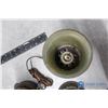 Image 11 : (4) Antique Cast Heavy Metal Motion Lamps