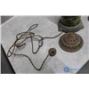 Image 2 : (4) Antique Cast Heavy Metal Motion Lamps