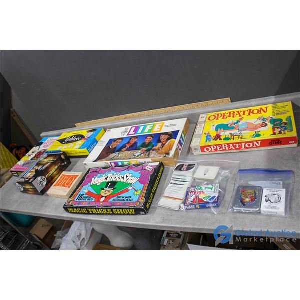 Assorted Board Games