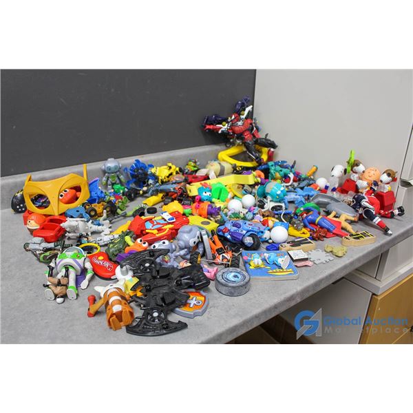 Assorted Toys - Disney, Snoopy, Smurfs, TMNT, DC, Marvel & More