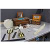 Image 1 : Jewelry Boxes, Vanity Items, Charms & Assorted Collectibles