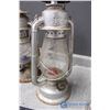 Image 9 : Beacon Electric Converted Lantern & Small Oil Lantern