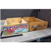 Image 1 : (2) Wooden Fruit Crates