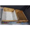 Image 3 : (2) Wooden Fruit Crates