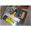 Image 2 : Home Project Supplies - Mask, Mud Scappers, Sanding Sponge, Power Tool Attachment Set