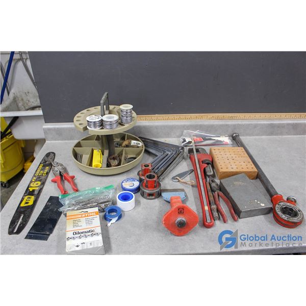 Assorted Tools & Hardware