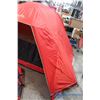 Image 2 : **Red 9ft x 8ft 3-4 Person Tent